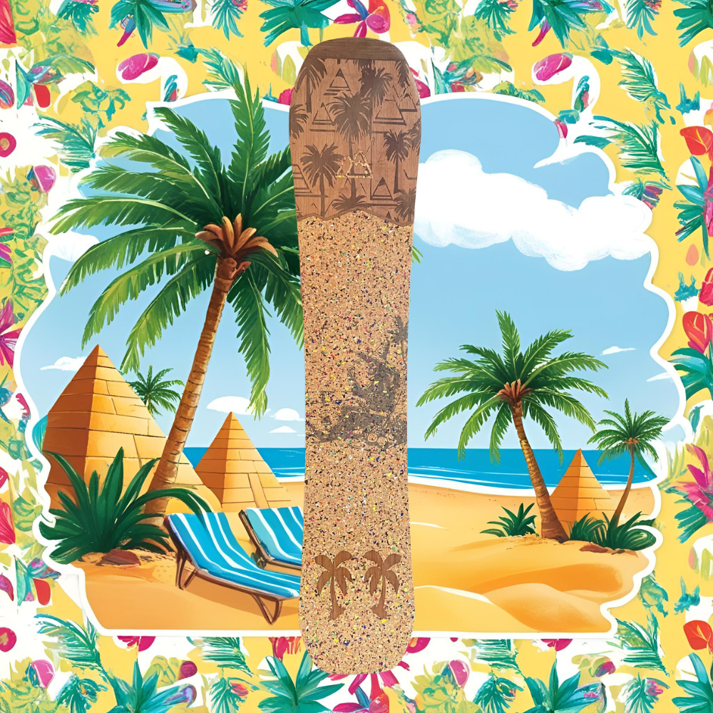 Death on Vacation 153 mid wide Cork - Rideable Wall art